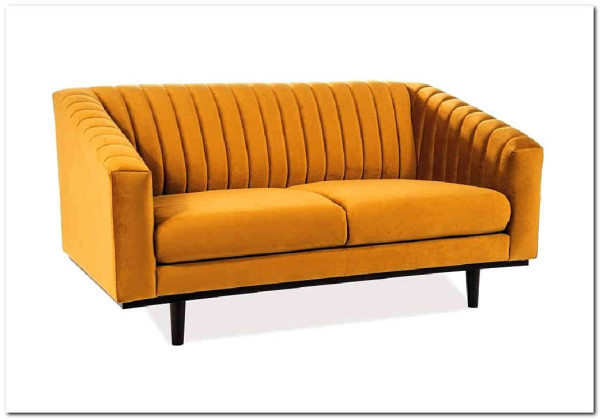 Диван ASPREY 2 Velvet Bluvel 68  Signal (карри) заказать по цене 77 733 руб. в Уфе