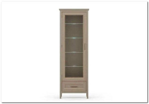 Витрина Classic глиняный серый REG1W1SZK BRW заказать по цене 40 720 руб. в Уфе
