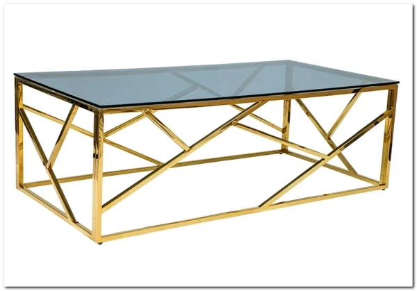 Журнальный стол ESCADA-A SIGNAL затемненное стекло - золото заказать по цене 39 335 руб. в Уфе