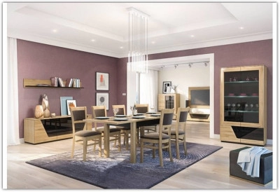 Витрина двойная левая с подсветкой Smart Mebin