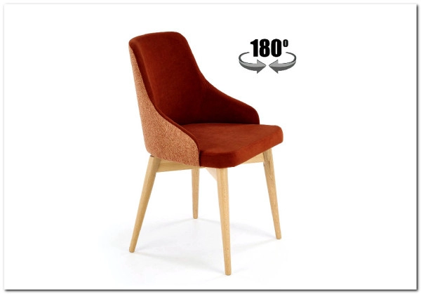 Стул кухонный Halmar MALAGA Mavel 44/Stelar 54 (корица/бук) заказать по цене 22 478 руб. в Уфе Стул кухонный Halmar MALAGA Mavel 44/Stelar 54 (корица/бук) заказать по цене 22 478 руб. в Уфе