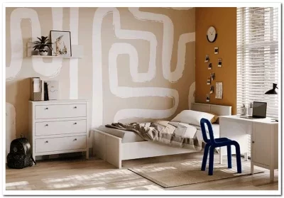 Кровать Ева (Хельга) LOZ120x200 белый BRW